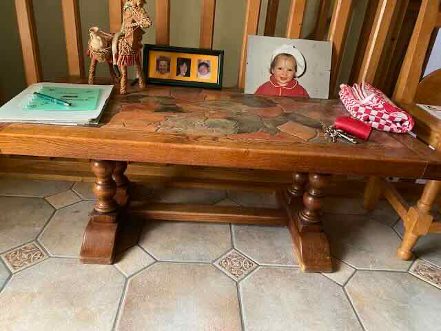 Table basse entrée
