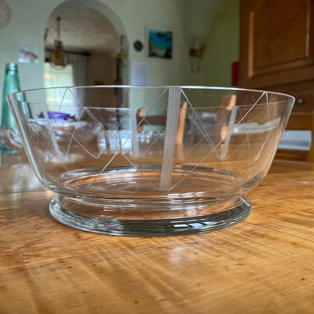 Coupe art deco