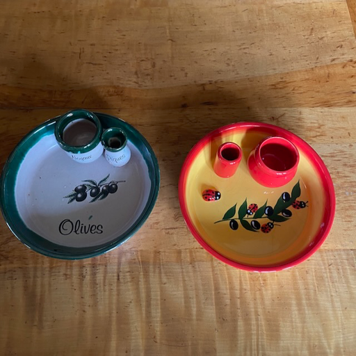 Assiettes à Olives